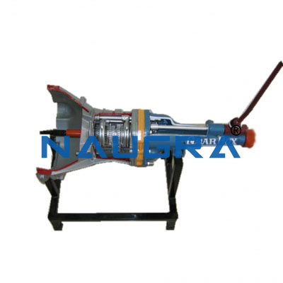 Actual Cut Section Gear Box Jeep: (Synchronic Mesh) Automobile Engineering Model and Training System for engineering schools