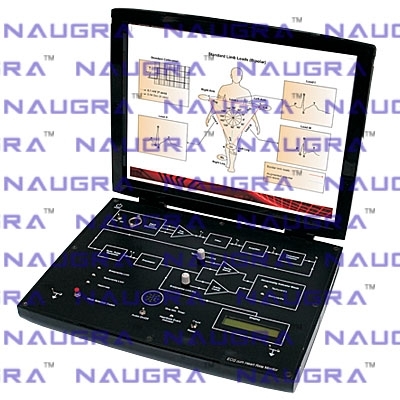 Heart Rate Monitor cum ECG Trainer for Bio Medical Teaching Labs