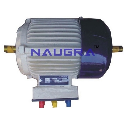 3 Phase Ac Squirrel Cage Induction Motor  for Electronics labs for Teaching Equipments Lab