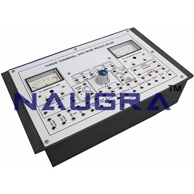 3 Terminal Voltage Regulated Trainer for Vocational Training and Didactic Labs