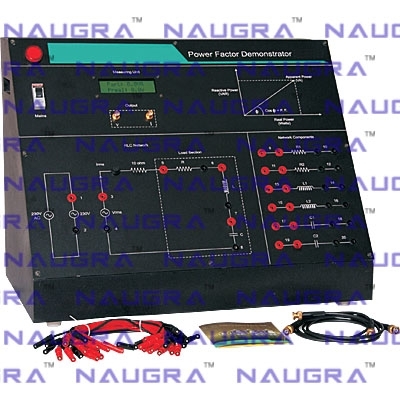 Power Factor Demonstrator Trainer for Electrical Engineering Teaching Labs