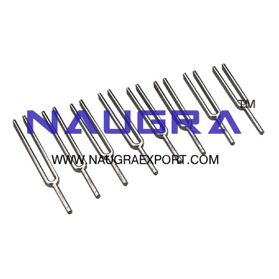 Tuning Forks Set of 8 for Physics Lab